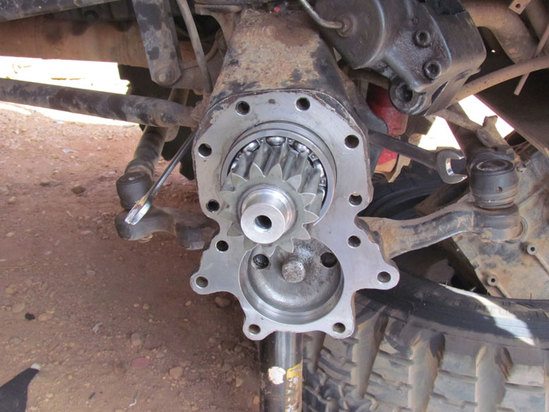 piñon mecanizado listo para montar